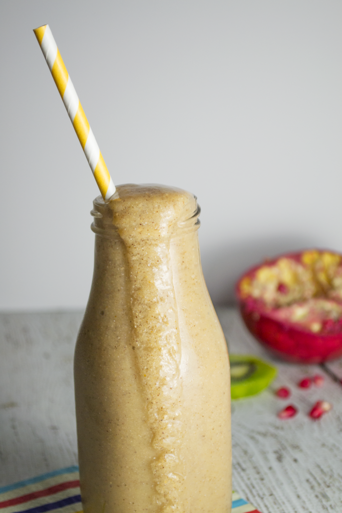 Jump start your morning the right way with this tropical smoothie. Filled with wonderful fruit and no added sugar. - OCD Kitchen