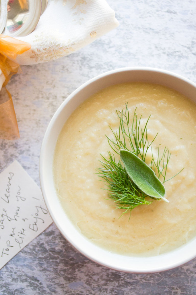 Roasted parsnips and fennel create a silky slightly sweet soup that will warm you right up this winter. This makes a great care package for friends! I'll show you how. - OCD Kitchen