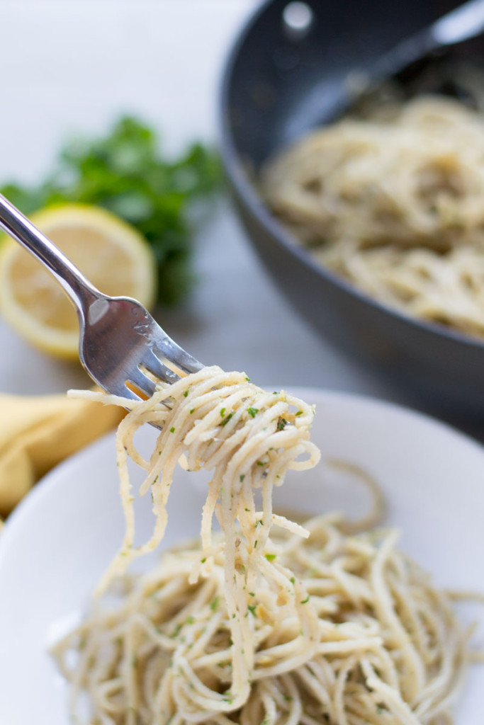A savory classic, this anchovy spaghetti will transport you to grandmas table. Only anchovies can provide this unique depth of flavor. - OCD Kitchen